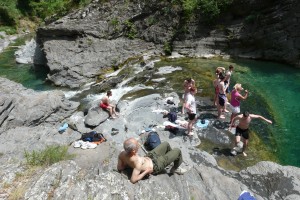 Xtrallusion photo library of independent, self-guided walking and sightseeing holidays in Italy. Pictures, images, photos and photographs taken along the way of this 1-day walking itinerary, to give you a visual impression of the day's walk.